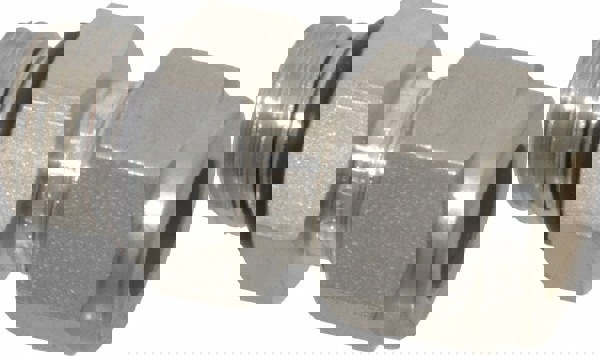 Compression Tube Connector: 9/16-18